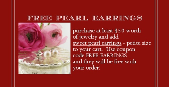 Free Pearl Earrings